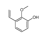 3-ethenyl-2-methoxyphenol结构式