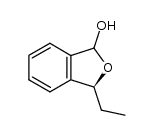 3-ethyl-1-hydroxy-2-oxaindan Structure