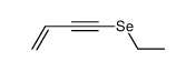 4-ethylselanyl-but-1-en-3-yne结构式