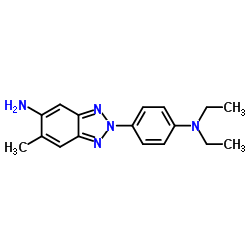 2-(4-DIETHYLAMINO-PHENYL)-6-METHYL-2H-BENZOTRIAZOL-5-YLAMINE结构式