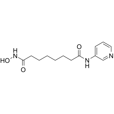 N-羟基-N'-3-吡啶基辛二酰胺图片