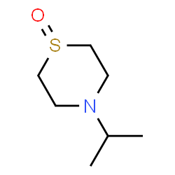 Thiomorpholine, 4-(1-methylethyl)-, 1-oxide (9CI)结构式