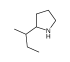 2-(1-Methylpropyl)-pyrrolidine Structure
