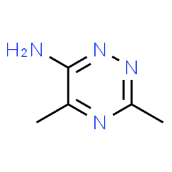 1,2,4-Triazin-6-amine,3,5-dimethyl-(9CI)结构式