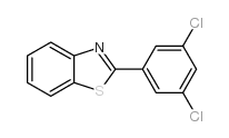 2-(3,5-Dichloro-phenyl)-benzothiazole结构式