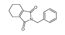 2-benzyl-4,5,6,7-tetrahydroisoindole-1,3-dione结构式