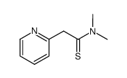 N,n-dimethyl-2-(pyridin-2-yl)thioacetamide Structure