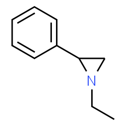1-Ethyl-2-phenylaziridine Structure