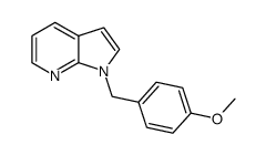 1-(4-methoxybenzyl)-1H-pyrrolo[2,3-b]-pyridine Structure