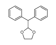 2-diphenylmethyl-1,3-dioxolane Structure