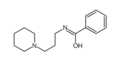 N-(3-piperidin-1-ylpropyl)benzamide Structure