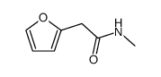 N-Methyl-2-furanacetamide结构式