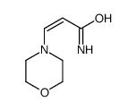 3-morpholin-4-ylprop-2-enamide Structure
