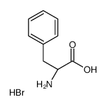 (2S)-2-amino-3-phenylpropanoic acid,hydrobromide结构式