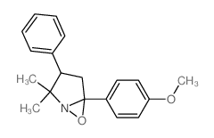 6-Oxa-1-azabicyclo[3.1.0]hexane,5-(4-methoxyphenyl)-2,2-dimethyl-3-phenyl- picture