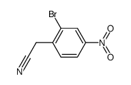 2-(2-Bromo-4-nitrophenyl)acetonitrile Structure