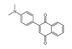 2-[4-(dimethylamino)phenyl]naphthalene-1,4-dione结构式