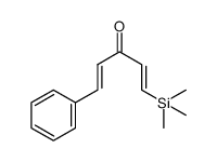 1-phenyl-5-(trimethylsilyl)penta-1,4-dien-3-one结构式