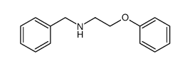 N-(2-Phenoxyethyl)benzylamine结构式