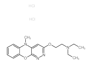N,N-Diethyl-2-[(5-methyl-5H-pyridazino[3,4-b][1,4] benzoxazin-3-yl)oxy]ethanamine dihydrochloride picture