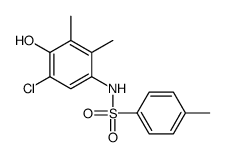 N-(5-chloro-4-hydroxy-2,3-dimethylphenyl)-4-methylbenzenesulfonamide Structure