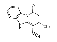 3-METHYL-1-OXO-1,5-DIHYDRO-BENZO[4,5]IMIDAZO[1,2-A]PYRIDINE-4-CARBONITRILE picture