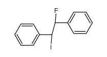 1-iodo-2-fluoro-1,2-diphenylethane Structure