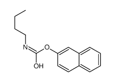 naphthalen-2-yl N-butylcarbamate结构式
