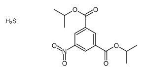 dipropan-2-yl 5-nitrobenzene-1,3-dicarboxylate,sulfane结构式