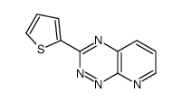 3-thiophen-2-ylpyrido[3,2-e][1,2,4]triazine结构式