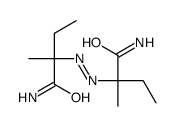 2-[(1-amino-2-methyl-1-oxobutan-2-yl)diazenyl]-2-methylbutanamide结构式
