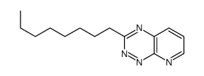 3-octylpyrido[3,2-e][1,2,4]triazine结构式