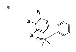 antimony,dimethyl-oxo-phenyl-(2,3,4-tribromophenyl)-λ6-sulfane结构式