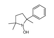 1-hydroxy-2,2,5-trimethyl-5-phenylpyrrolidine Structure