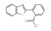2-(2-Nitrophenyl)benzothiazole结构式