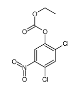 2,4-DICHLORO-5-NITROPHENYL ETHYL CARBONATE Structure