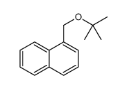 1-[(2-methylpropan-2-yl)oxymethyl]naphthalene Structure