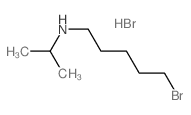5-bromo-N-propan-2-yl-pentan-1-amine结构式