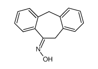 5,11-dihydro-dibenzo[a,d]cyclohepten-10-one oxime结构式