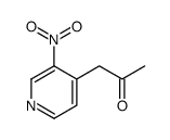 1-(3-nitropyridin-4-yl)propan-2-one Structure