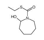 S-ethyl 2-hydroxyazepane-1-carbothioate Structure