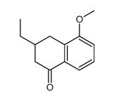 1(2H)-Naphthalenone,3-ethyl-3,4-dihydro-5-methoxy-(5CI) Structure