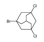 1,3-dichloro-5-bromoadamantane Structure