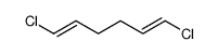 (1E,5E)-1,6-dichlorohexa-1,5-diene Structure