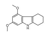 5,7-dimethoxy-2,3,4,9-tetrahydro-1H-carbazole Structure