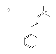 benzylsulfanylmethylidene(dimethyl)azanium,chloride结构式