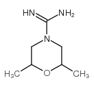 4-Morpholinecarboximidamide,2,6-dimethyl-结构式