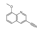 8-甲氧基喹啉-3-甲腈结构式