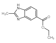 2-methyl-1h-benzimidazole-5-carboxylic acid ethyl ester picture