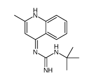 2-tert-butyl-1-(2-methylquinolin-4-yl)guanidine Structure